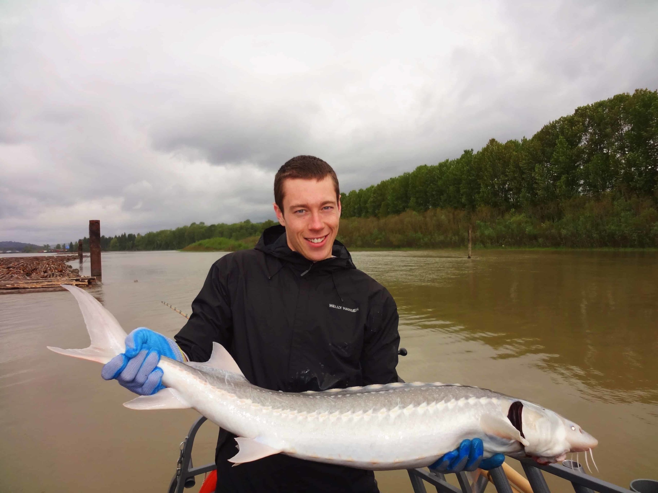 Fraser River Sturgeon Fishing with STS Guiding - BC Fishn