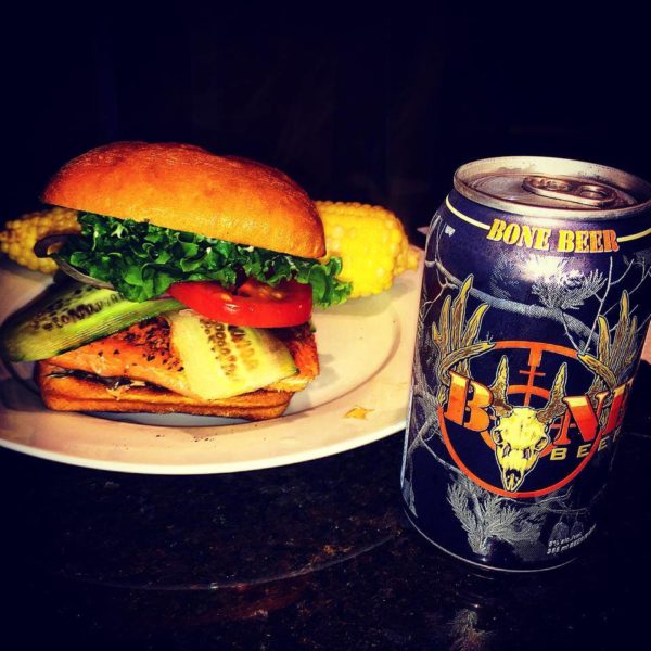 Easy Blackened Salmon Burger BC Fishn