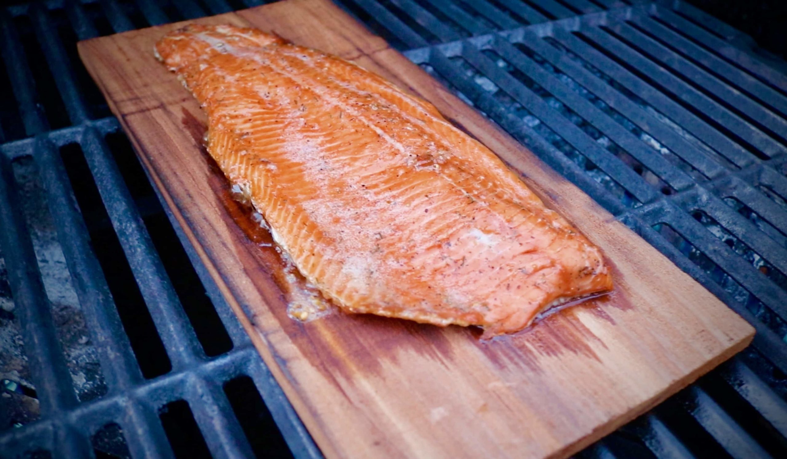 Maple Glazed Cedar Plank Trout BC Fishn