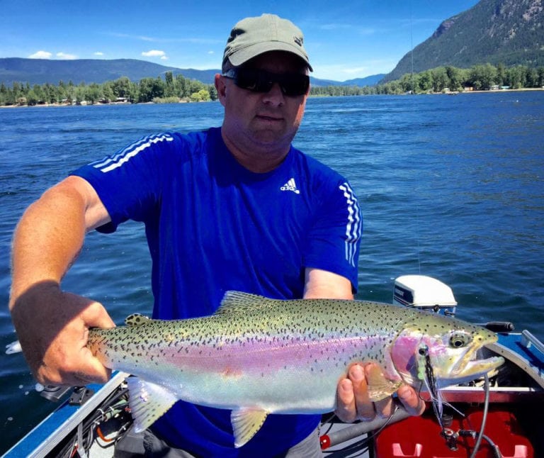 How to Troll Bucktail Flies for Trout BC Fishn